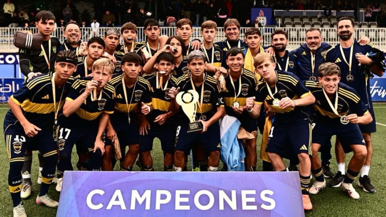 Boca debuta en la Messi Cup contra Manchester City