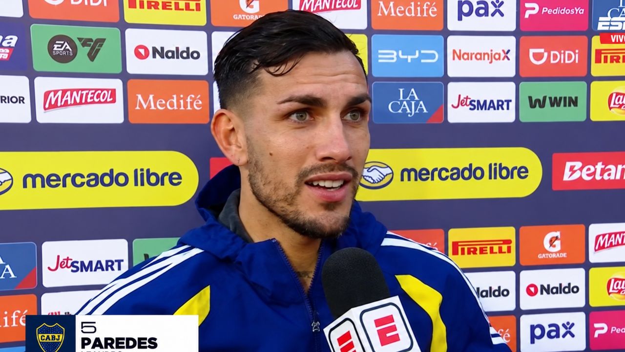 Paredes elogió a Montero: la figura de Boca en Avellaneda